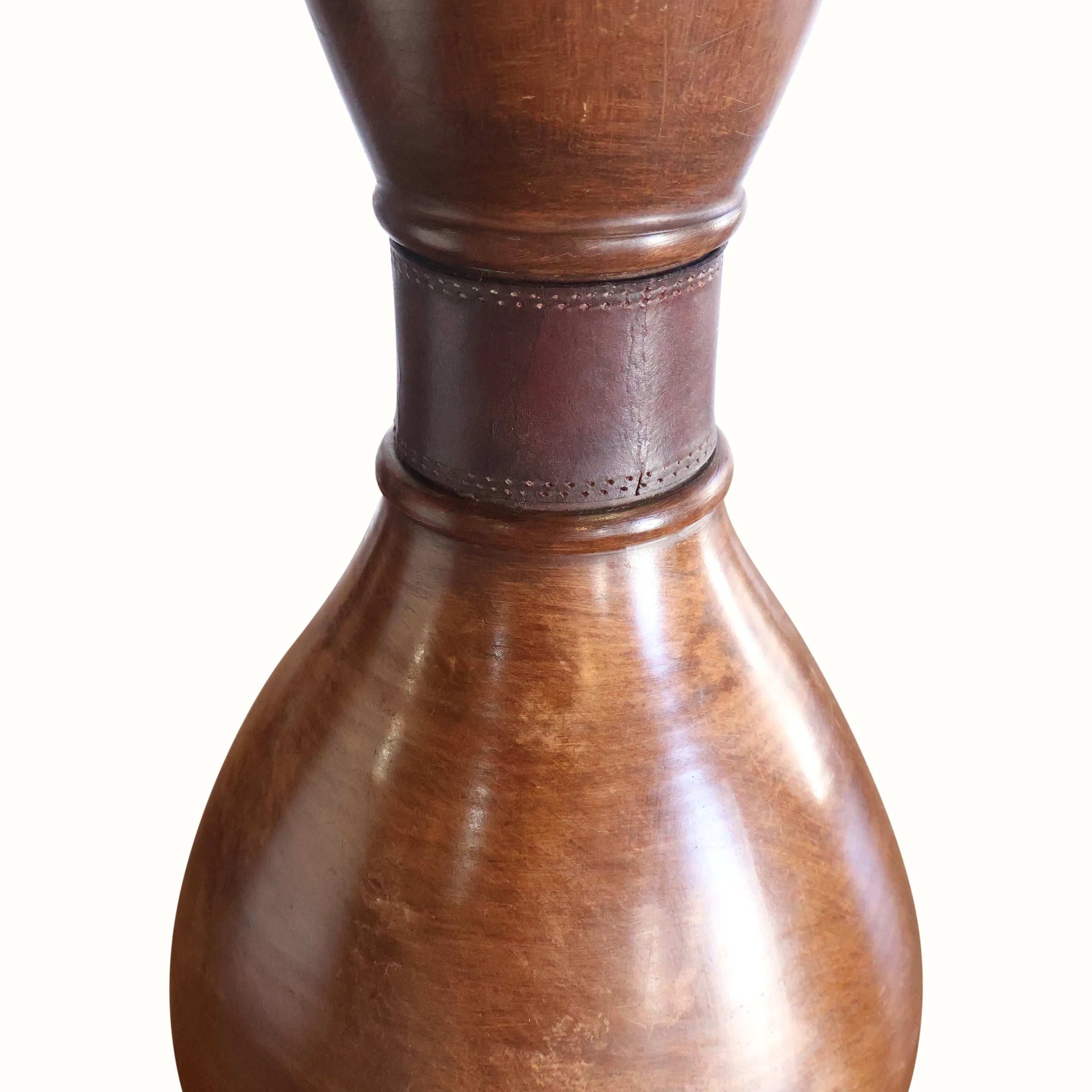 Ceramic Leather Table Lamp