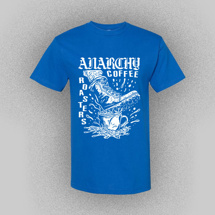 Anarchy Coffee Give em the Boot! Tee
