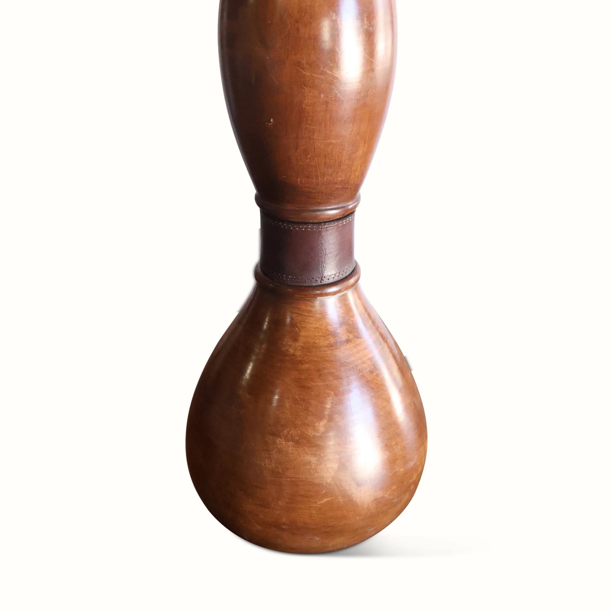 Ceramic Leather Table Lamp