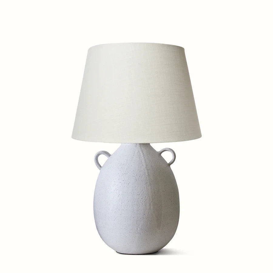 White Kettle Table Lamp
