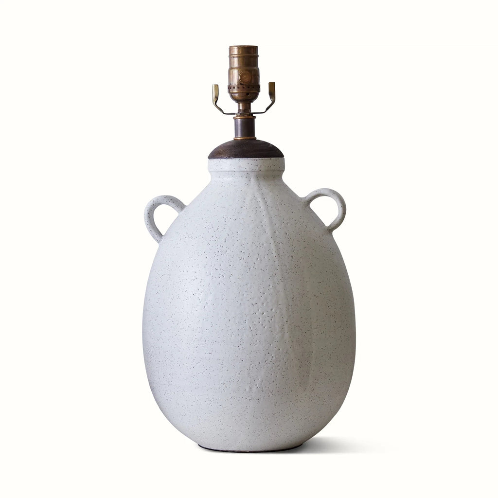 White Kettle Table Lamp