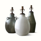 White Kettle Table Lamp