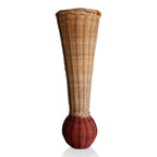 Wicker Vase Table Lamp