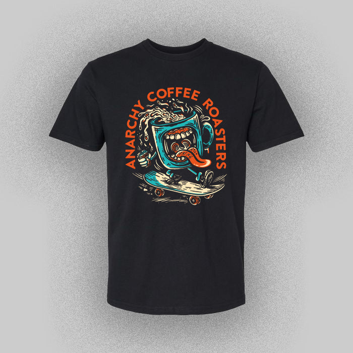 Anarchy Coffee Full Colour Skating Mug Tee